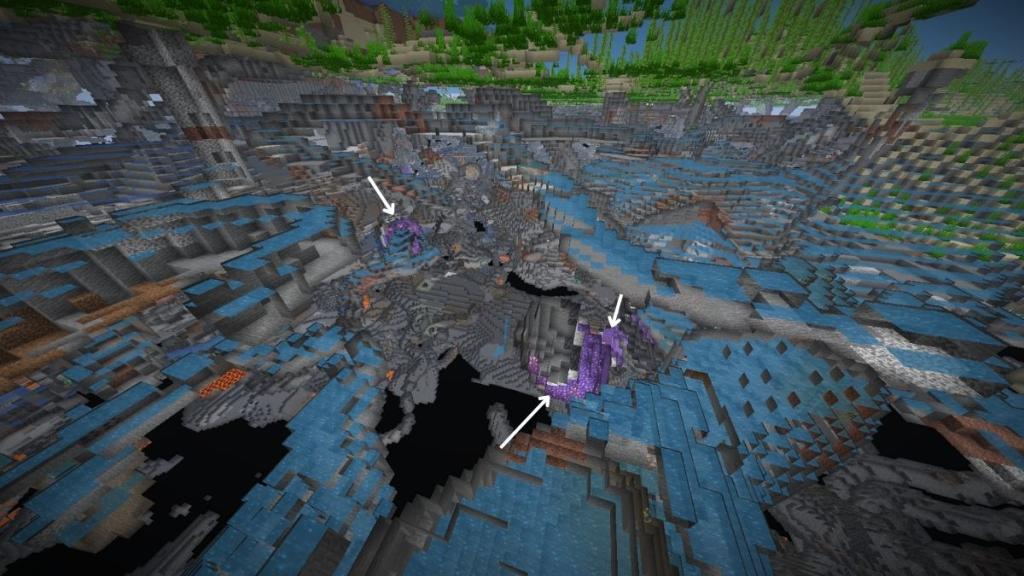 Minecraft Amethyst Geodes Locate