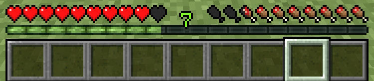 Minecraft Hunger and Saturation Points