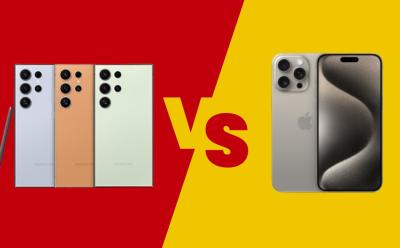 Samsung Galaxy S24 vs iPhone 15 Pro Max