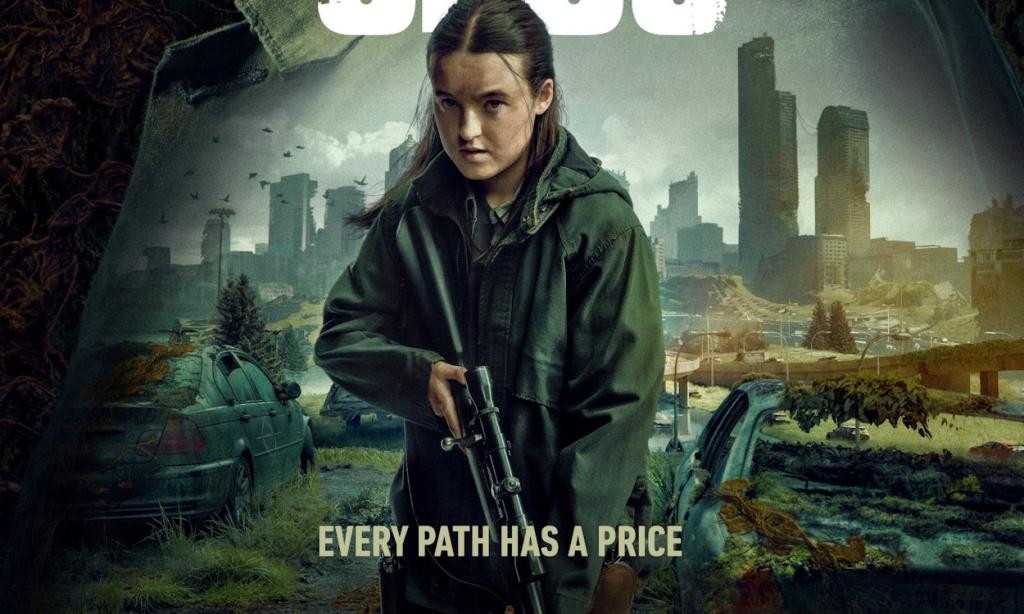 TLOU Season 2 poster featuring Ellie