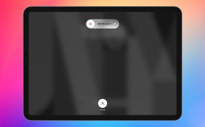 Turn Off iPad