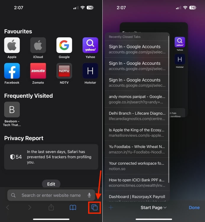 How to Close All Tabs on iPhone Beebom