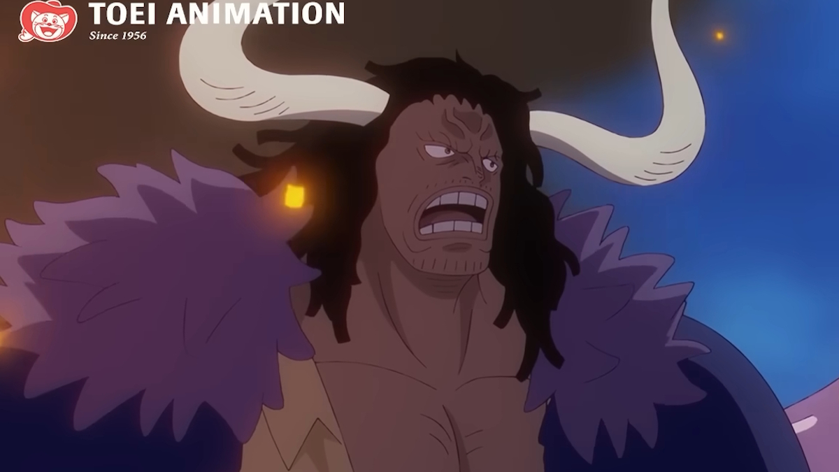 Young Kaido in One Piece