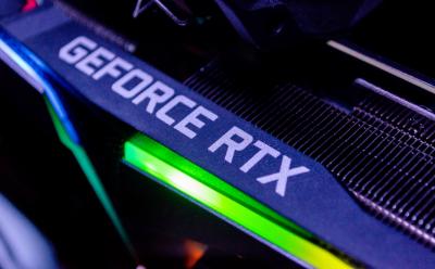 NVIDIA geforce RTX graphics card