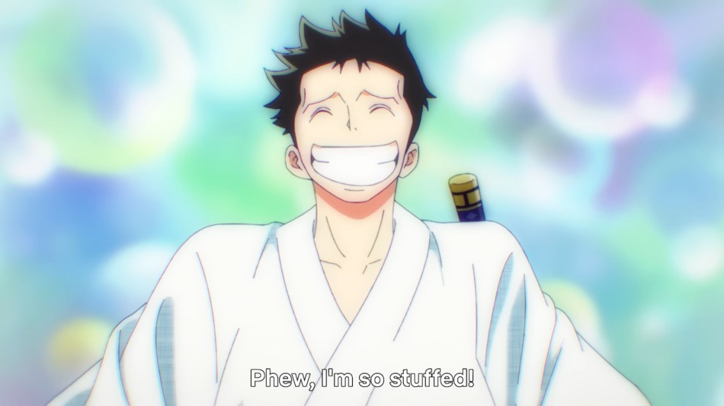 Ryuma smiling in Monster anime
