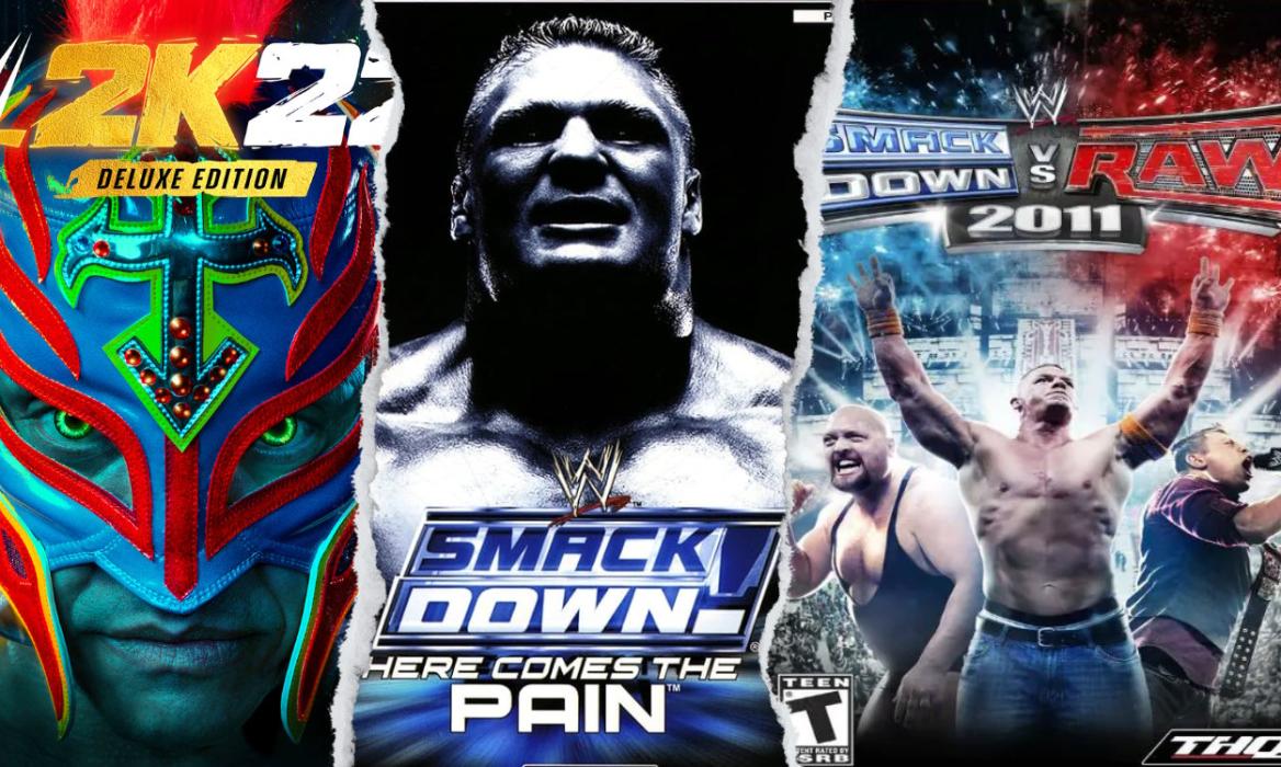Best WWE games of all time in a cover