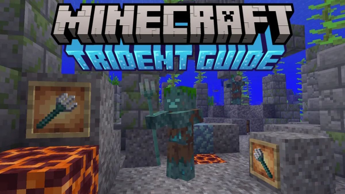 How to Get and Repair a Trident in Minecraft