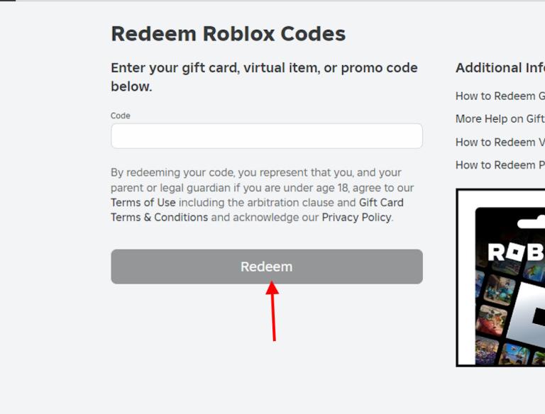 How to Redeem Roblox Gift Card (Easy Guide) Beebom