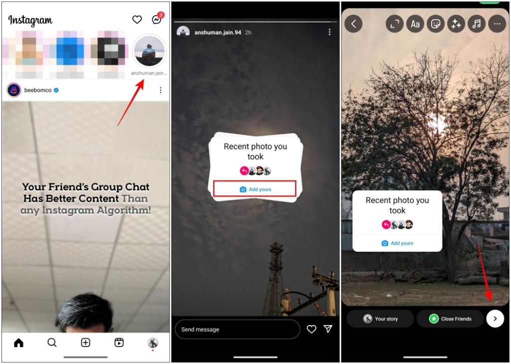 Sticker Reply Instagram How to Use 'Add Yours’ Sticker in an Instagram Story | Beebom
