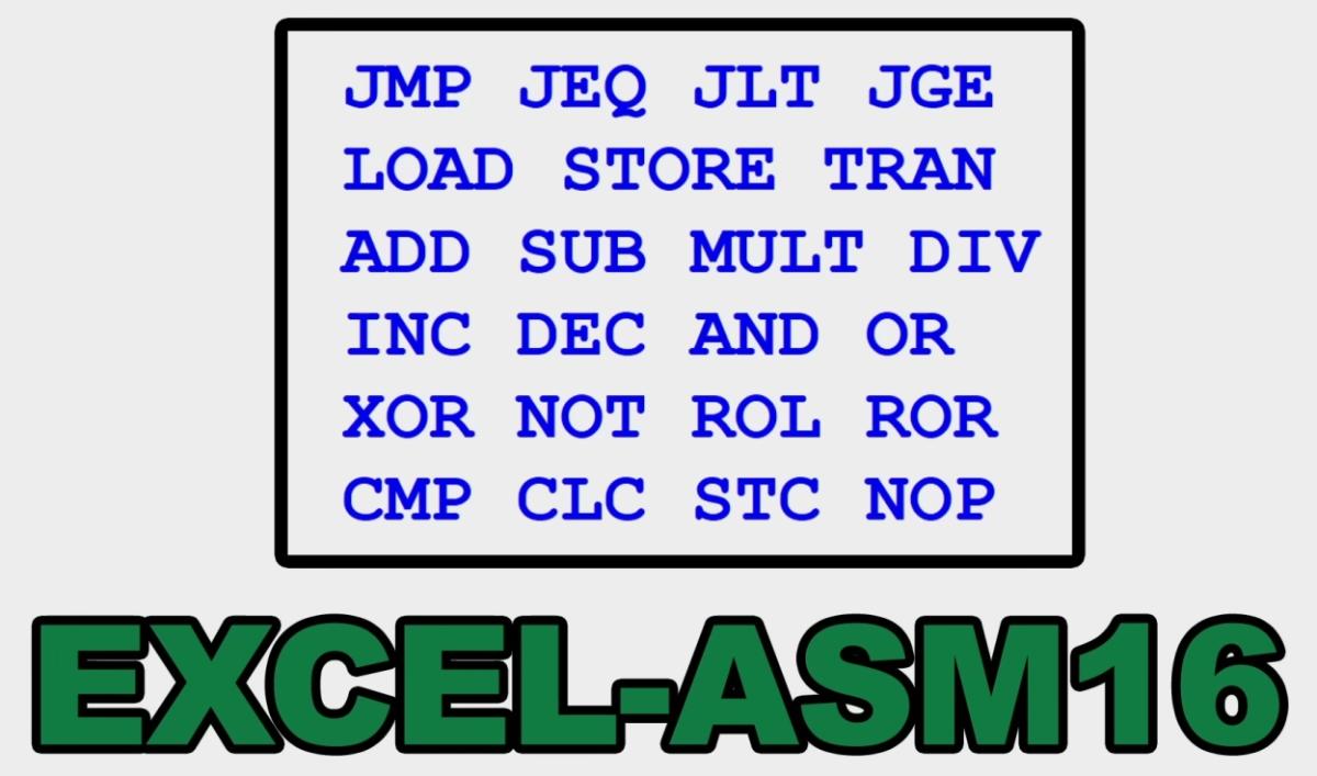 This Guy Made a Literal CPU in Microsoft Excel with 16-Bit, 3Hz Speed ...
