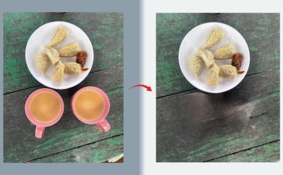 generative erase feature demo in photos app on windows 11