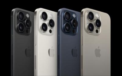 iPhone 15 Pro colors.