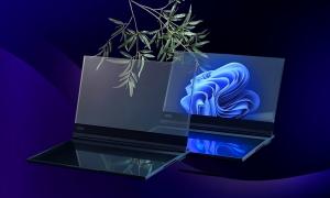Lenovo Shows off World's First Transparent Laptop at MWC 2024