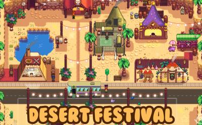 Desert Festival in Stardew Valley 1.6