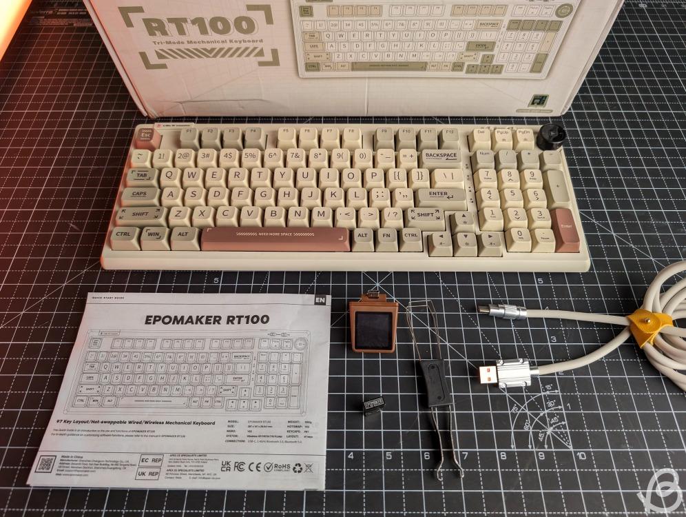 Forget Gaming Keyboards, Epomaker RT100 Keyboard Has a Mini TV and ...