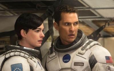 A screenshot from Interstellar