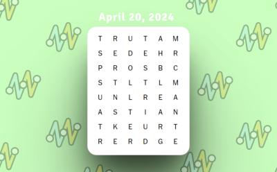 APRIL 20 NYT STRANDS