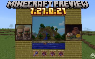 New paintings and mace enchantments in Minecraft Preview 1.21.0.21