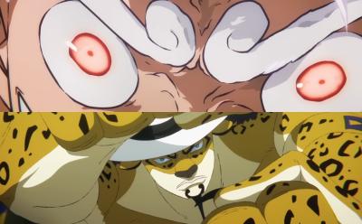 Luffy vs Lucci in One Piece Episode 1100.
