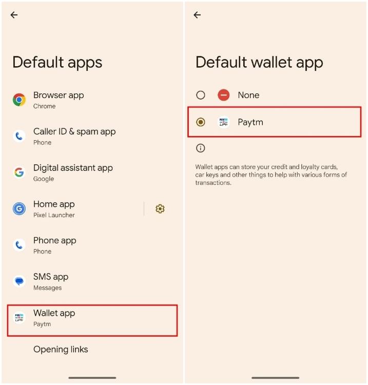 Main Wallet App Android 15 Now Lets You Choose a Default Wallet App; Here's How | Beebom