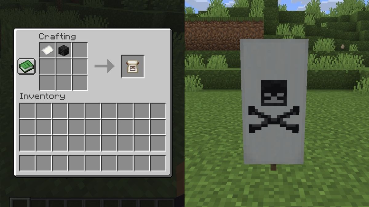 Skull Charge Banner Pattern