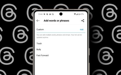 Threads hidden words feature preview