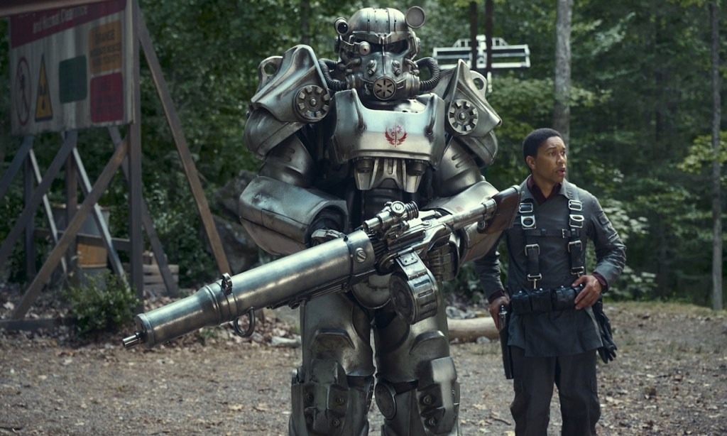 Knight Titus and his squire Maximus in Fallout series