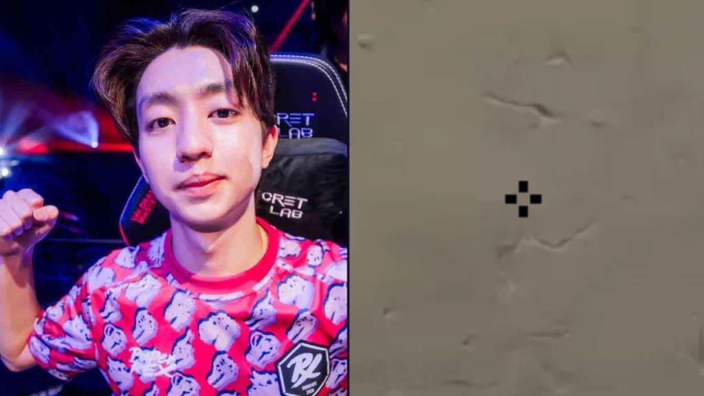 Forsaken and his Valorant crosshair