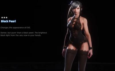Black Pearl Nano Suit in Stellar Blade