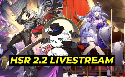 Honkai Star Rail 2.2 livestream