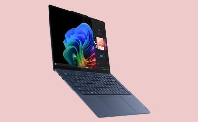 lenovo yoga slim laptop with snapdragon x elite
