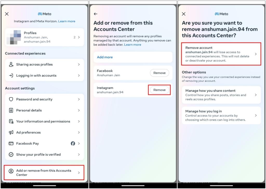 How to Unlink Instagram from Facebook | Beebom