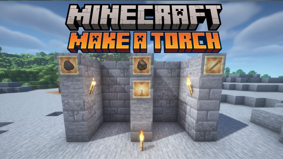 How to Make a Torch in Minecraft 