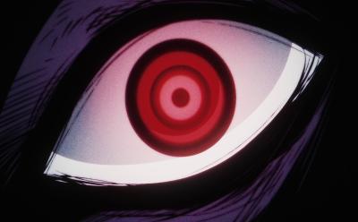 Imu's red eyes in One Piece