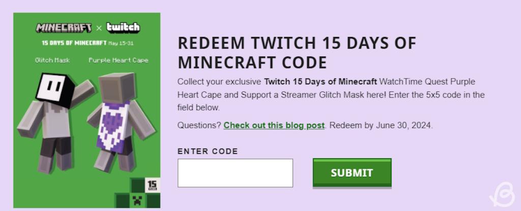 How To Get The Minecraft Twitch Cape Beebom