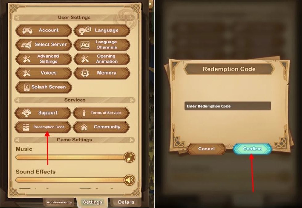 Redeem AFK ARENA code