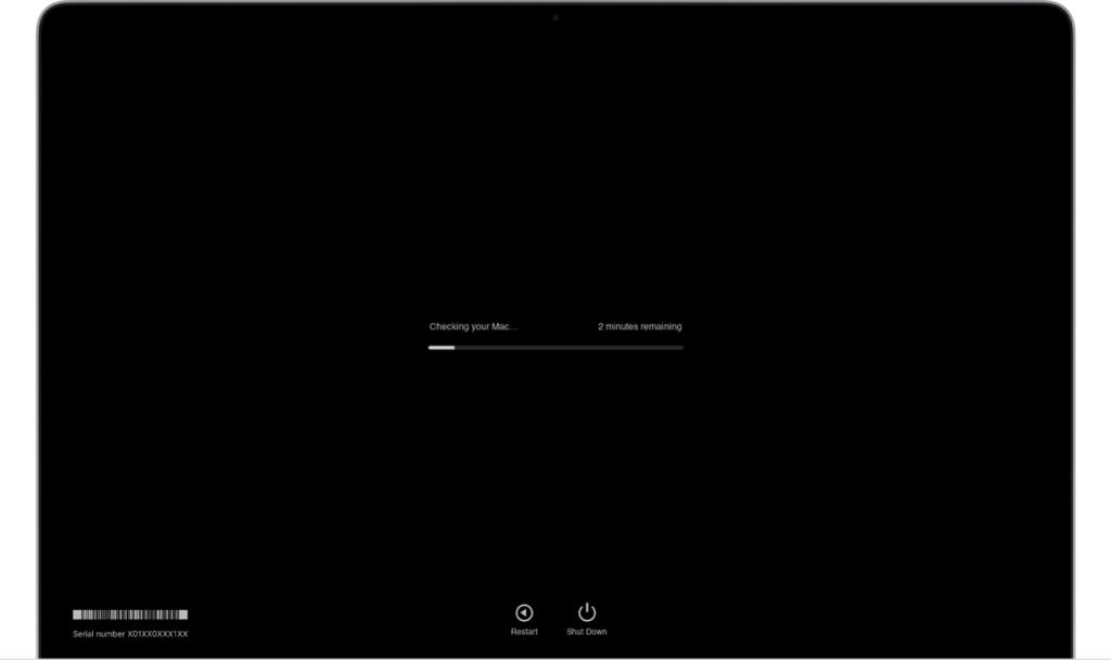 Run Apple Diagnostics