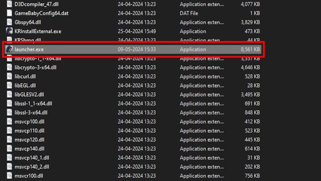 Run Wuthering Waves launcher directly from the game install folder