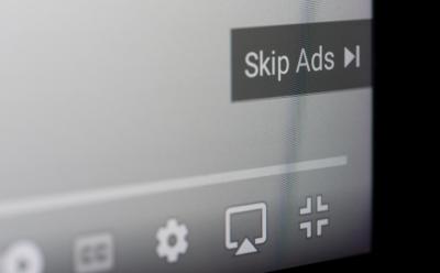 YouTube Skip Ads Button