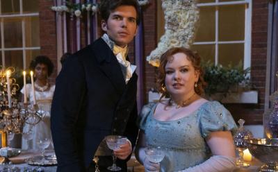 Colin and Penelope from Bridgerton