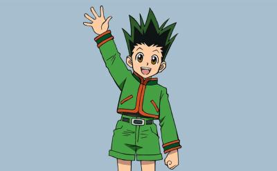 Gon in Hunter x Hunter