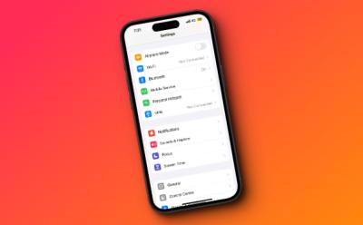 iPhone Mac Settings app revamp
