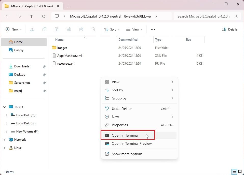 open terminal with admin privilege in windows 11