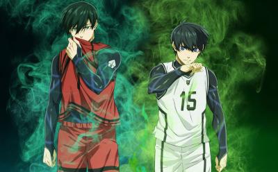 Rin and Isagi in Blue Lock season 2