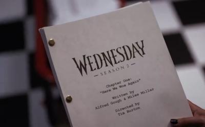 Wednesday Season 2 starts filming