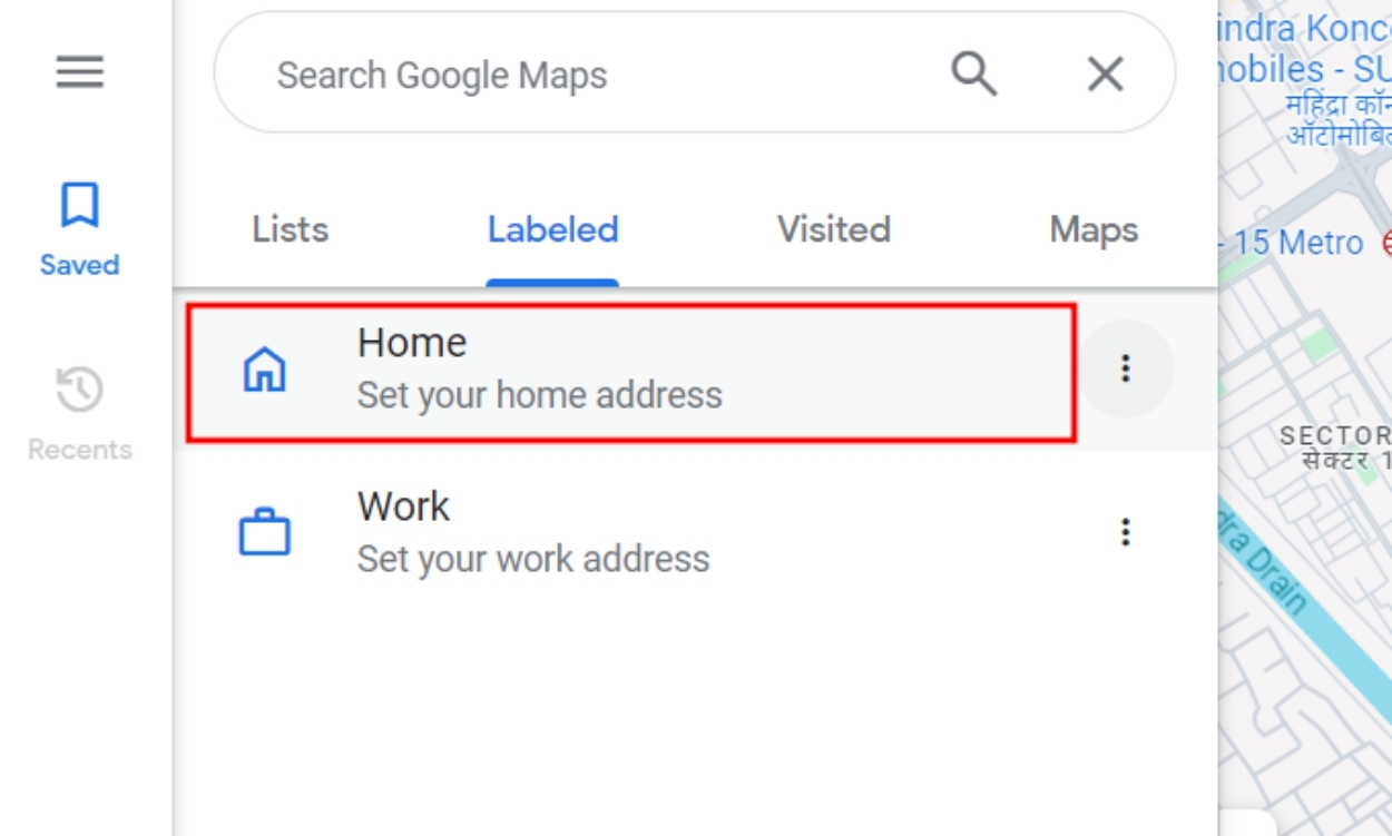 How to Change Your Home Address - Add New Home Address Google Mapos