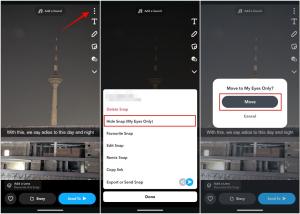 What is Snapchat My Eyes Only and How to Use It Beebom
