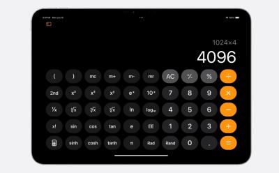 Calculator App iPad Cover