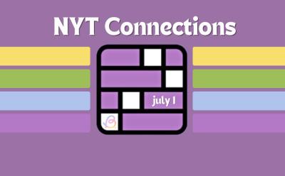 NYT Connections July 1 Featured