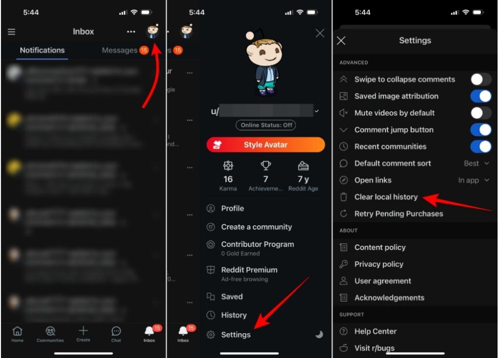 how-to-delete-reddit-history-beebom